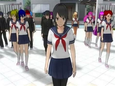 Sakura School Girl Yandere Simulator Game Play Online.